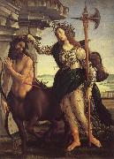 Sandro Botticelli Minerva and the Kentaur painting